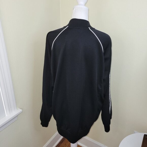 Adidas Adicolor Classics SST Track Jacket Black W/White Stripes Women's Size XL - Picture 6 of 16